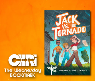 Jack vs. the Tornado, by Amanda Cleary Eastep - Wednesday Bookmark with Care Baldwin