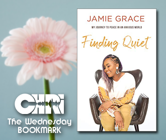 Finding Quiet, by Jamie Grace - Wednesday Bookmark with Brock Tozer